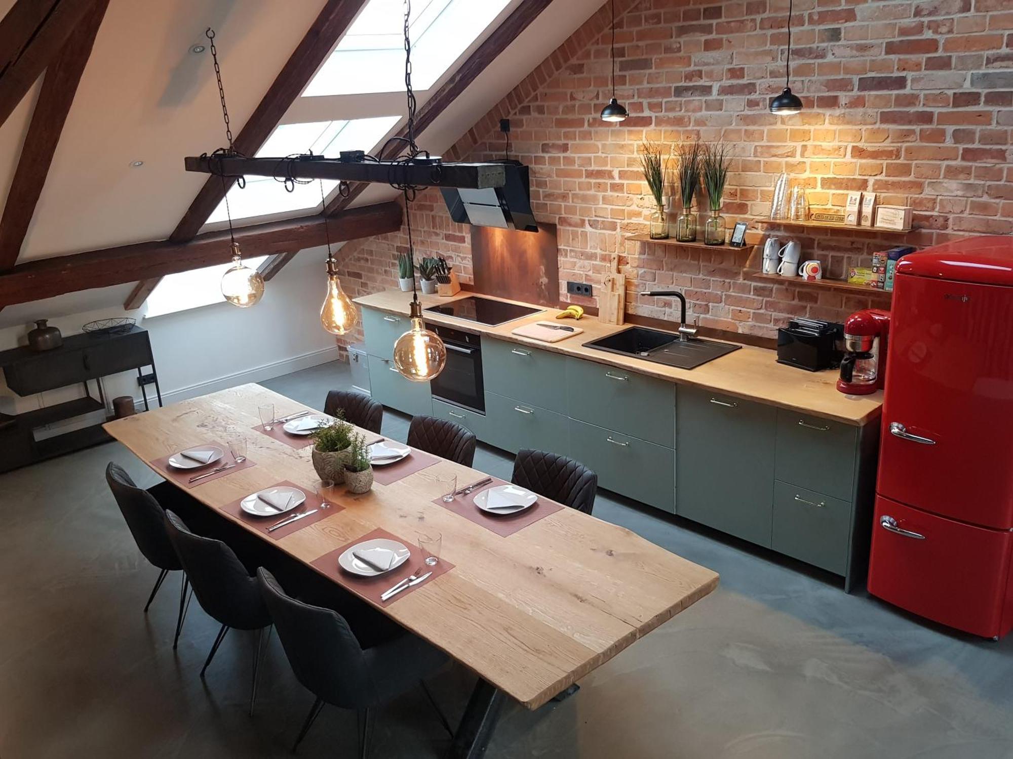 Penthouse Am Alten Zeughaus Flensburg Bagian luar foto