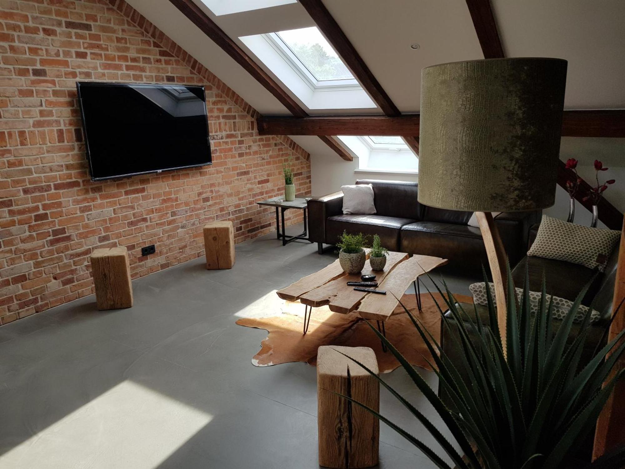 Penthouse Am Alten Zeughaus Flensburg Bagian luar foto